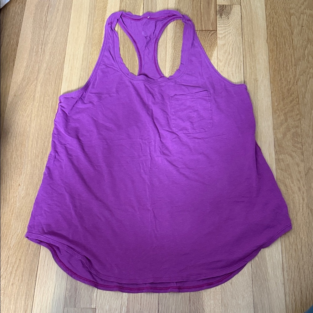 lululemon athletica Magenta Tank Top